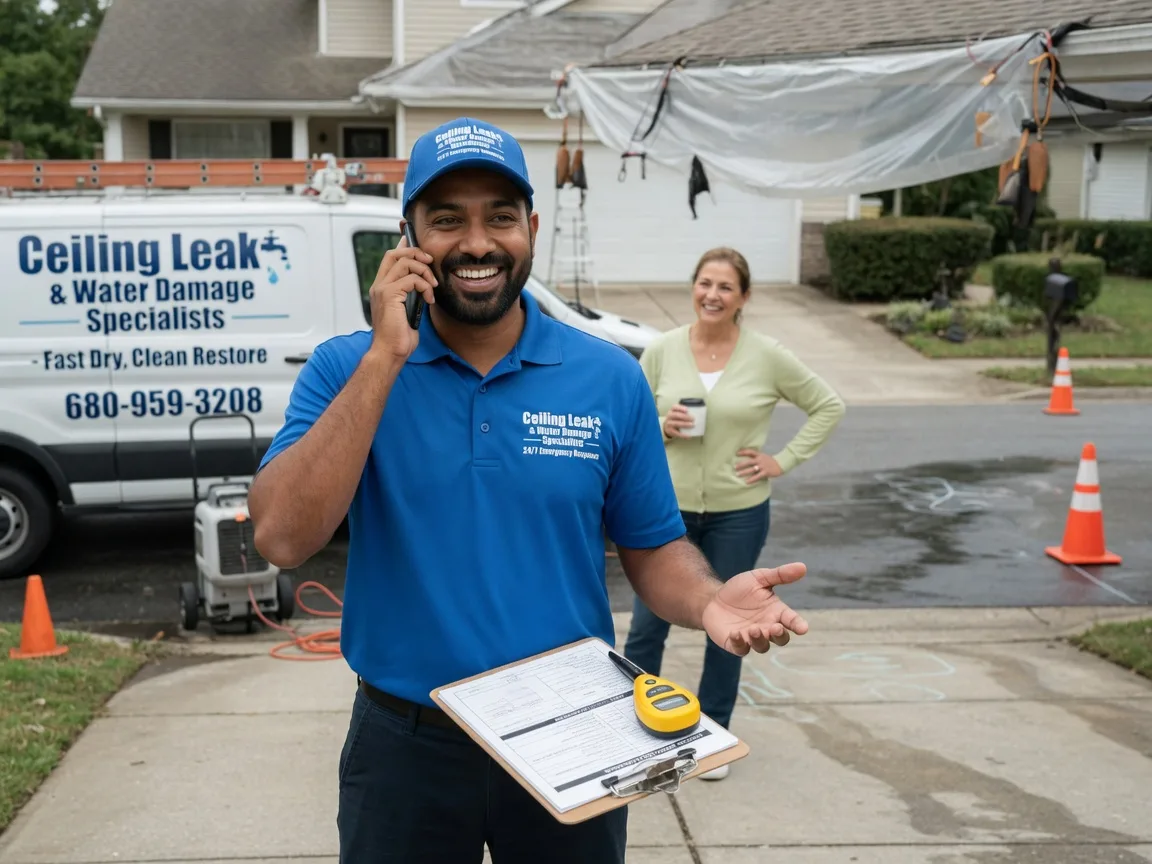 Ceiling Leak Cleanup New Albany, IN FAQs